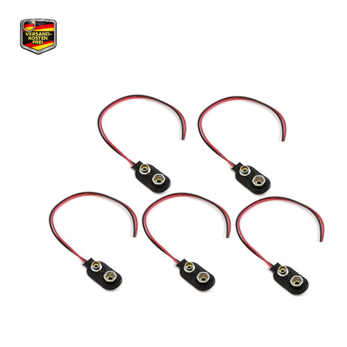 Volt batterieclip typ - batterieclip, 5