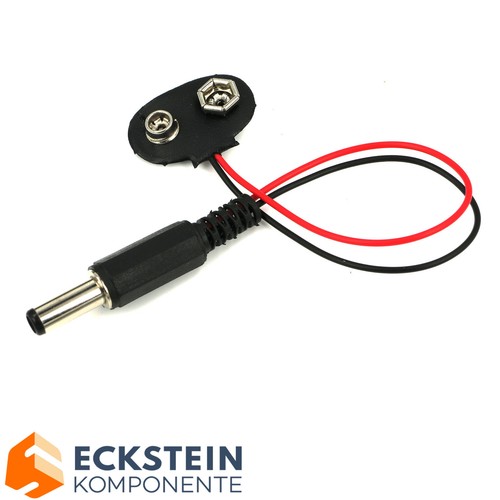 Volt batterieclip block dc - 9,