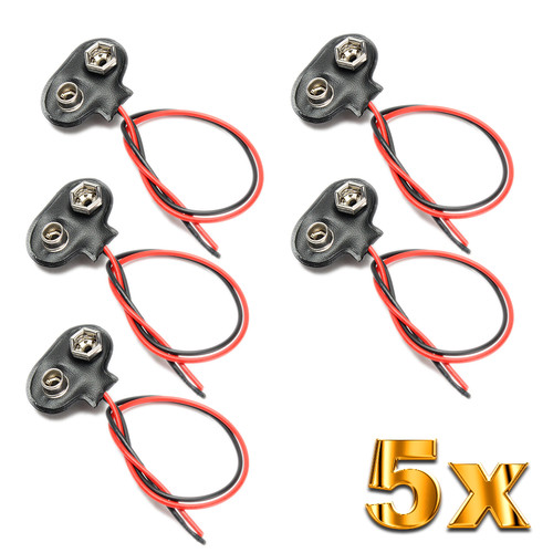 Volt batterieclip block - 5x,